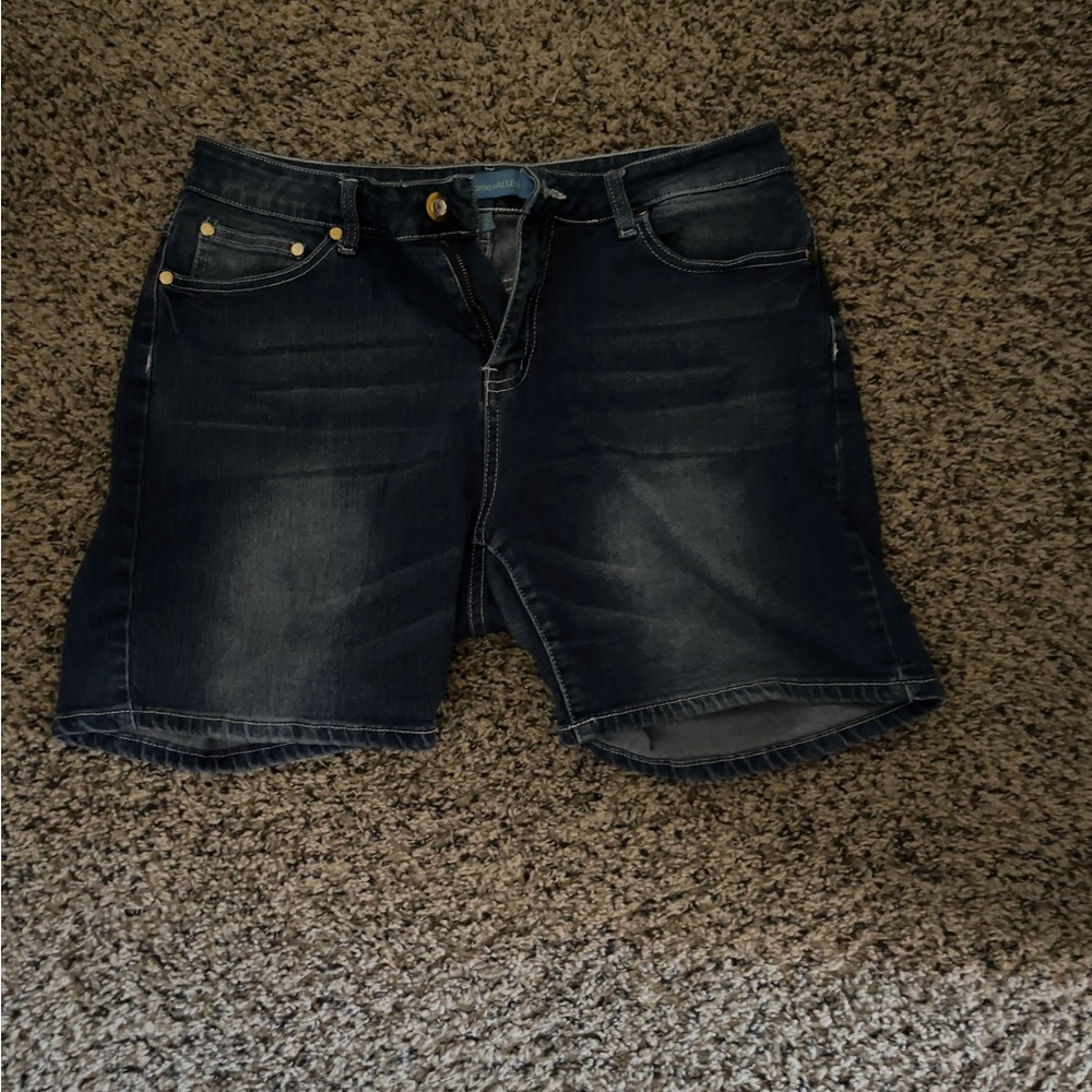 High Waist Denim Shorts